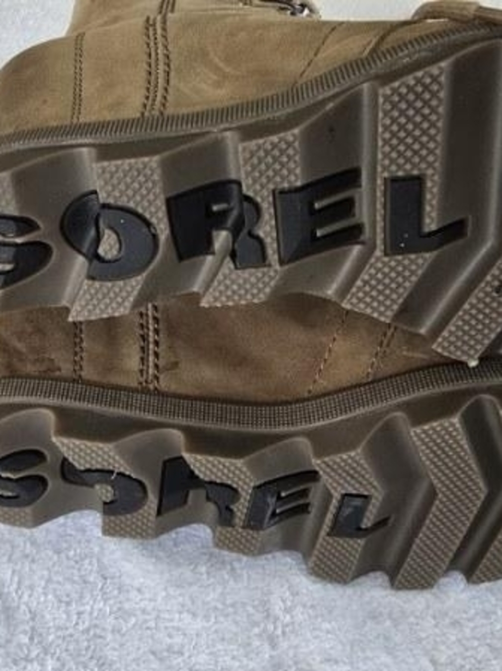 Sorel Women's Tan Lace-Up Wedge Boot - Picture 5 of 6